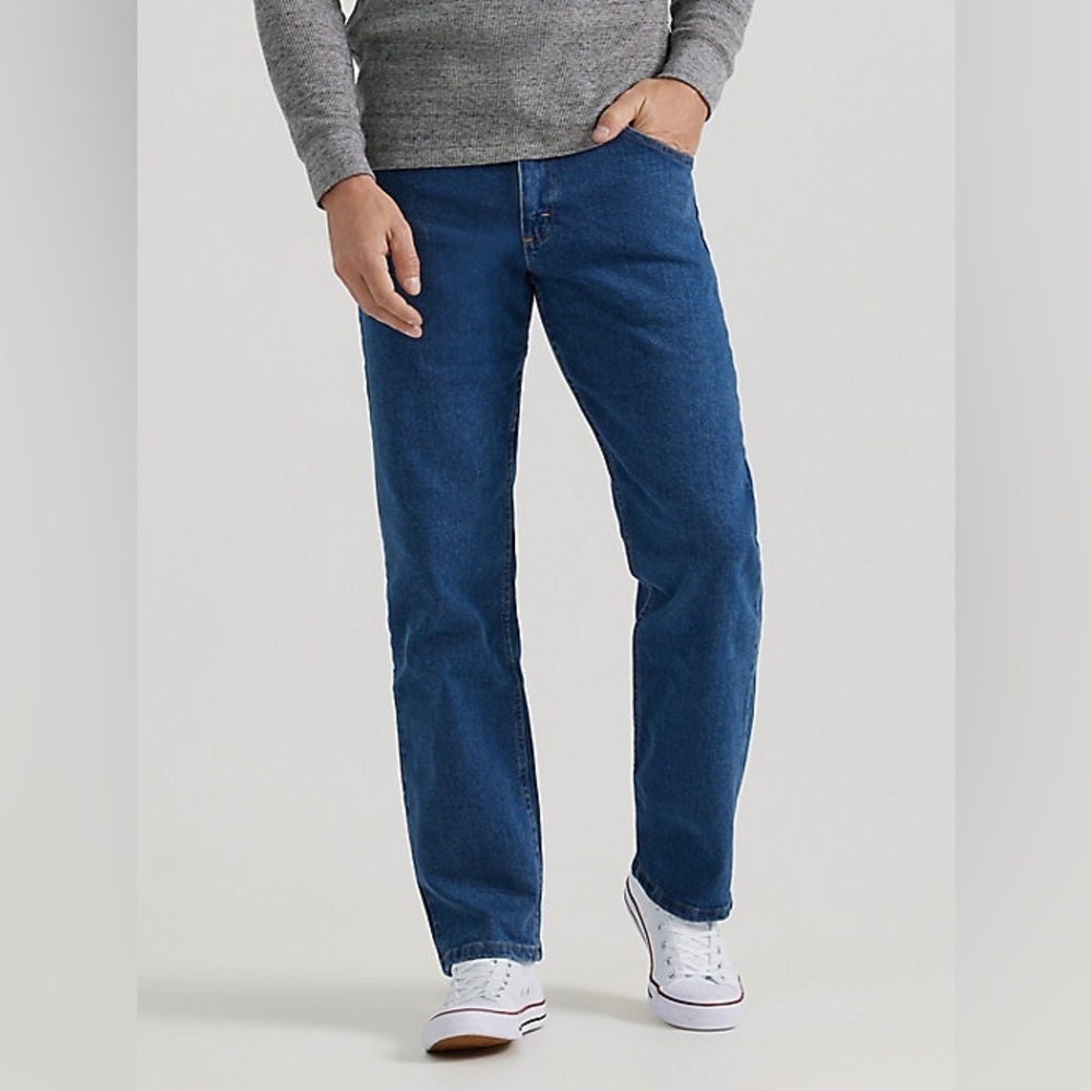 Wrangler‎ Blue Straight Jeans Timeless Style